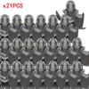 New 8pcs/lot MOC Uruk-hai Orc Army Group Orcus Figures Model Building Blocks LOTR Bricks Medieval Toys for Children gifts