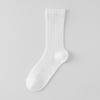 Women's Spring and Summer Thin Women's Mesh Breathable Anti-odor Cotton Socks, Stack Socks, Durable Mid-calf Socks, Boneless Long Socks, Trendy Socks