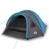 VidaXL Tente de Camping 4 Personnes, Tente d'Ombrage avec Sac de Transport, Auvent Portable avec Parois Latérales pour 94350