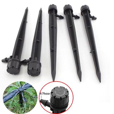 10 adet 4/7mm Hortum Su Damlatıcı Yerleştirme Zemin Bahçe Sulama Aspersor Sulama Yağmurlama 360 Derece Damlatıcılar