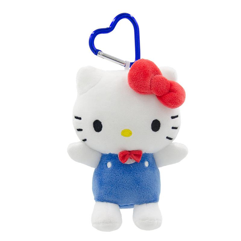 Genuine Sanrio Characters Plush Dolls Pendant Stuffed Animals Bag Hangings Plush Keychains Christmas Birthday Graduation Gifts
