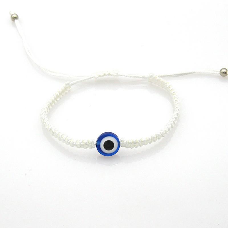 1 Pcs Simple Turkish Evil Eye Bracelets for Men Women Eyes Mexican Rope Woven Bracelets Jewelry Trendy Accessories Gift