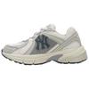 New York Yankees Cushioning Abrasion Resistant Breathable Low Top Casual Shoes Unisex Ivory Sneakers 3ARNR045N-50IVS