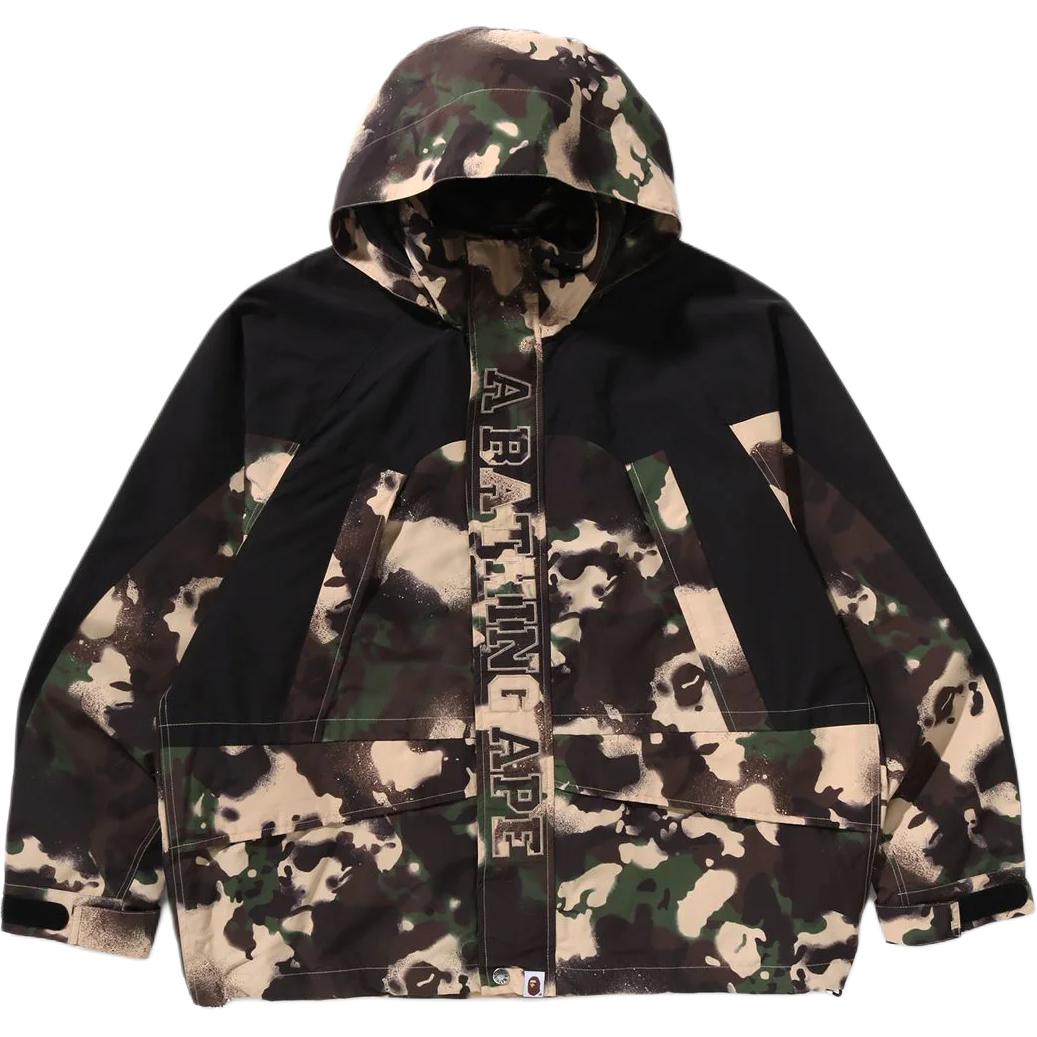 Bape Map Camo Snowboard Jacket Jacket