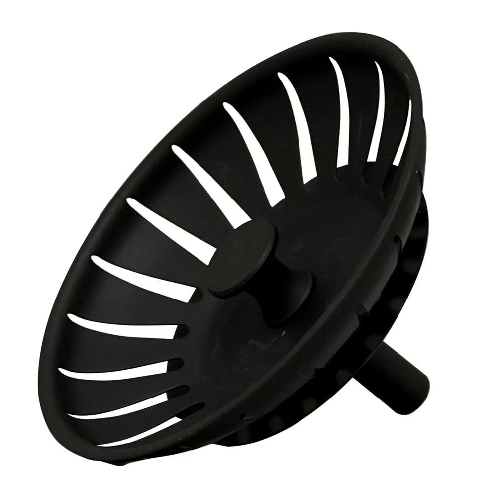 Cleverly Crafted Black Basin Strain Drainer Compatible with Most Sinks