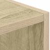 Nightstand 2 Pcs Sonoma Oak 25.5 X 22 X 49.5 Cm Engineered Wood