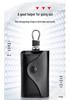 Men's Genuine Leather Large Capacity Key Holder - Multi-functional Waist Hanging Key Case for Home Use