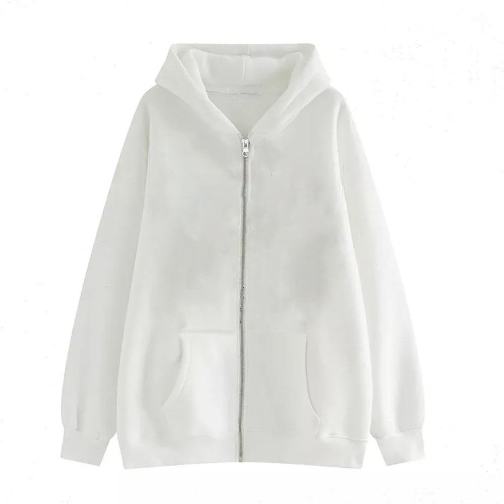 European & American Gothic Butterfly Zipper Hoodie - Autumn/Winter Style