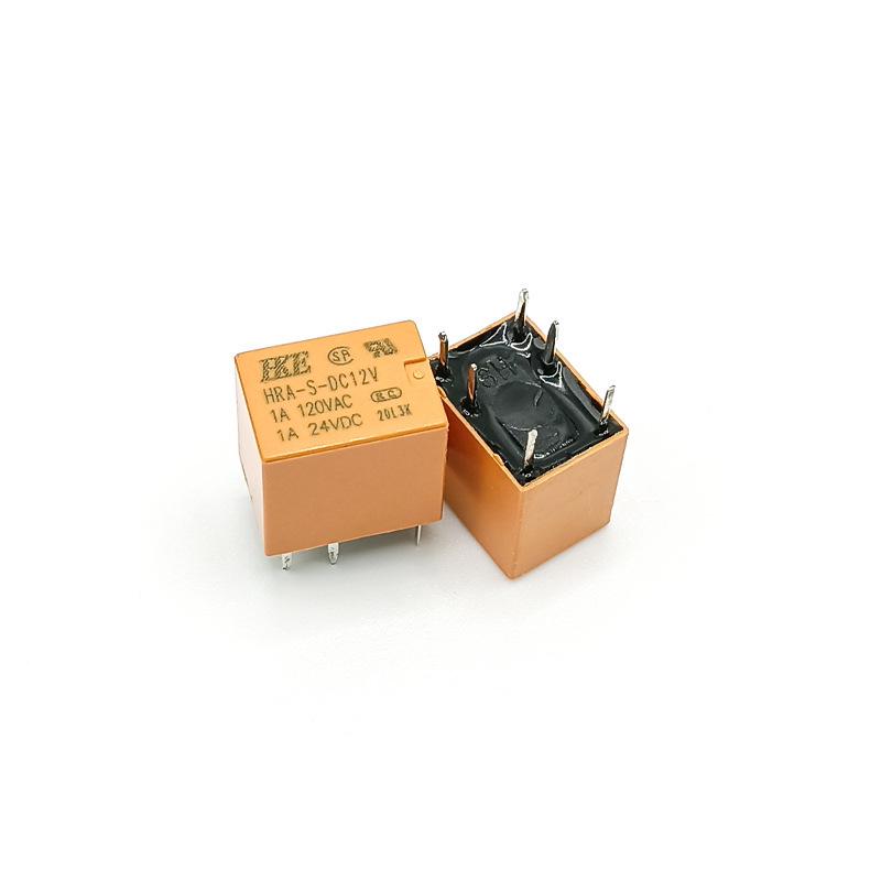 Huigang HRA-S Relais DC12V/DC5V 6-Pin 1A Ultra-Klein Leistung