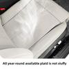 Car Seat Leg Support Extension Suede Universal Auto Seat Extender Leg Cushion For Driver Memory Foam Seat Padding Mat Cover