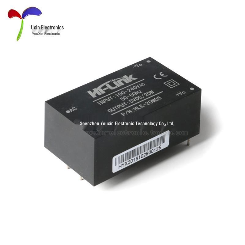AC-DC Power Module HLK-20M: Converts 220V To 5V, 9V, 12V, or 24V