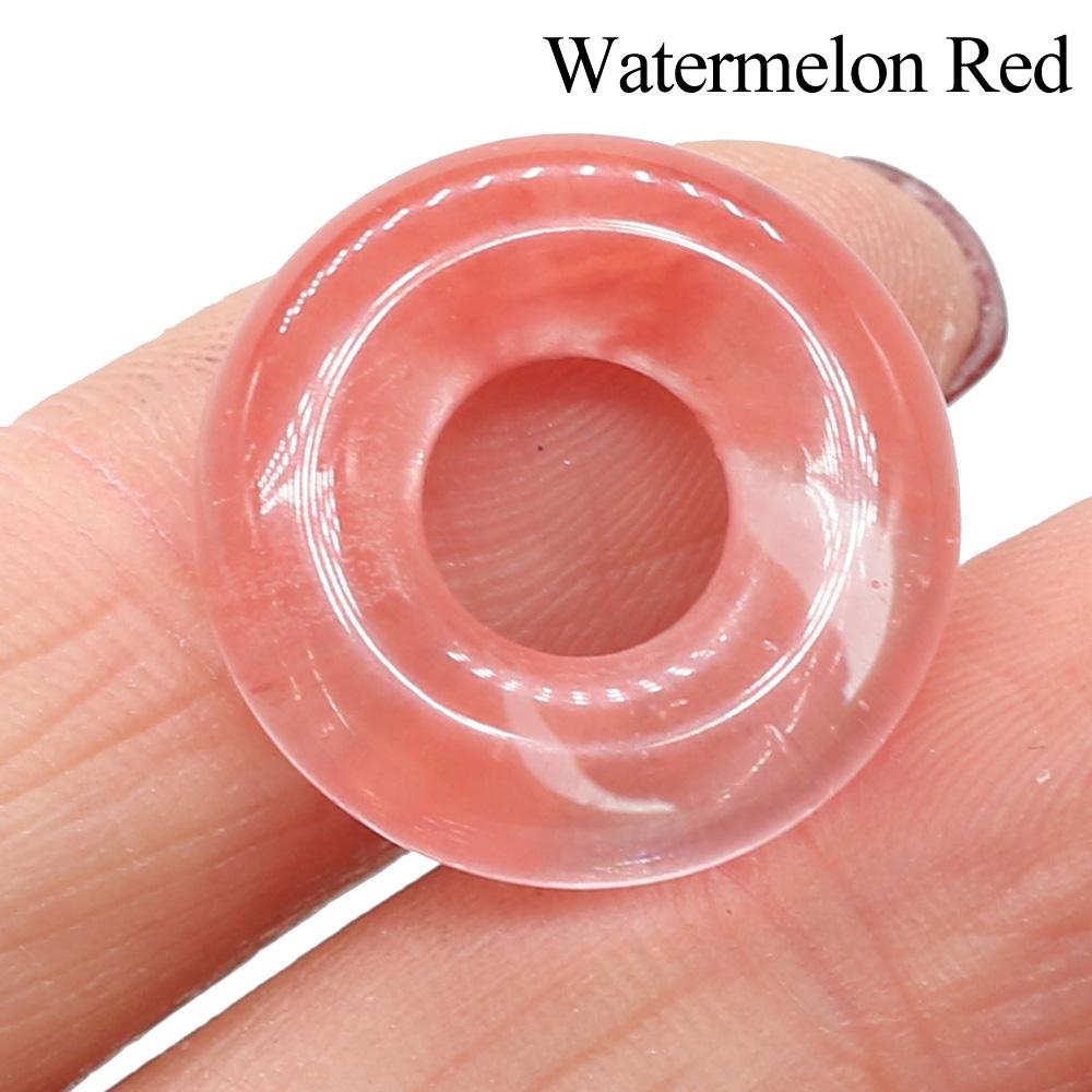 1ks korálky z přírodního kamene s velkým otvorem, reiki léčivý krystal křemen volné korálky pro výrobu šperků DIY náhrdelník klíčenka dekorativní doplňky 6×20 mm