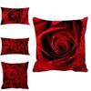 Elegant Romantic Rose Pillowcases In Soft Polyester Perfect For Home Decor And Comfort