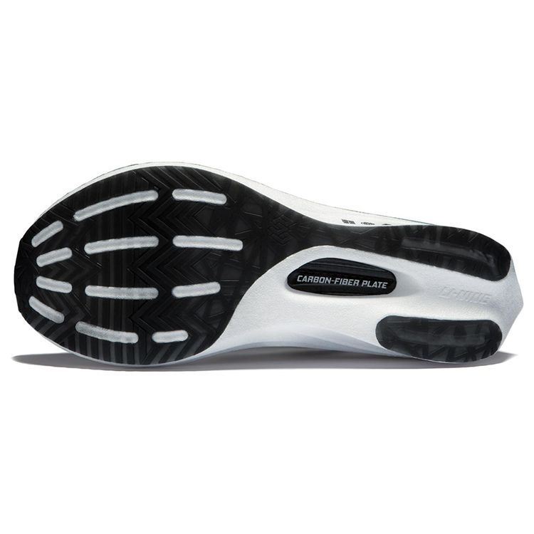 Scarpe da Running Li Ning Feidian 4 Elite Piastra in Carbonio Sneakers Unisex Bianco ARMU007-14