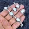 Blue Triplet Opal Gemstone Handmade 925 Sterling Silver Jewelry Set M-3194