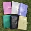 Custom Logo Portable Crocodile Leather Budget Binder 6ring Loose Leaf Notebook Binders A5 Binders