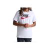 Nike Casual Sport Letter Print Crew Neck Short Sleeve T-Shirt Men Tops White AR5004-100