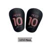 Ultra-Light Mini Shin Guards - Messi #10 & Ronaldo #7 Design for Adults & Kids