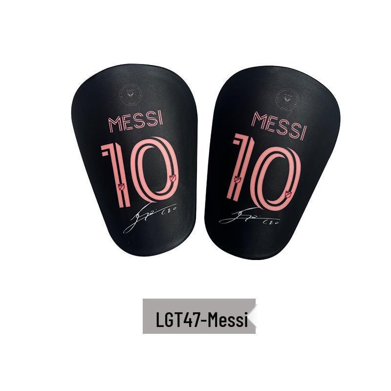 Ultra-Light Mini Shin Guards - Messi #10 & Ronaldo #7 Design for Adults & Kids