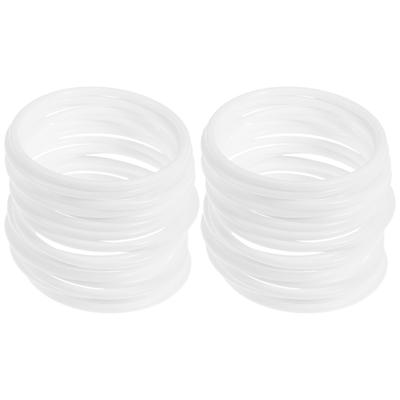30 Pcs Plastic Rings Dream Catcher Hoops Garland Wrapping Circle Floral Wreath Decor Macrame Tassel Home Decor Wind Chimes