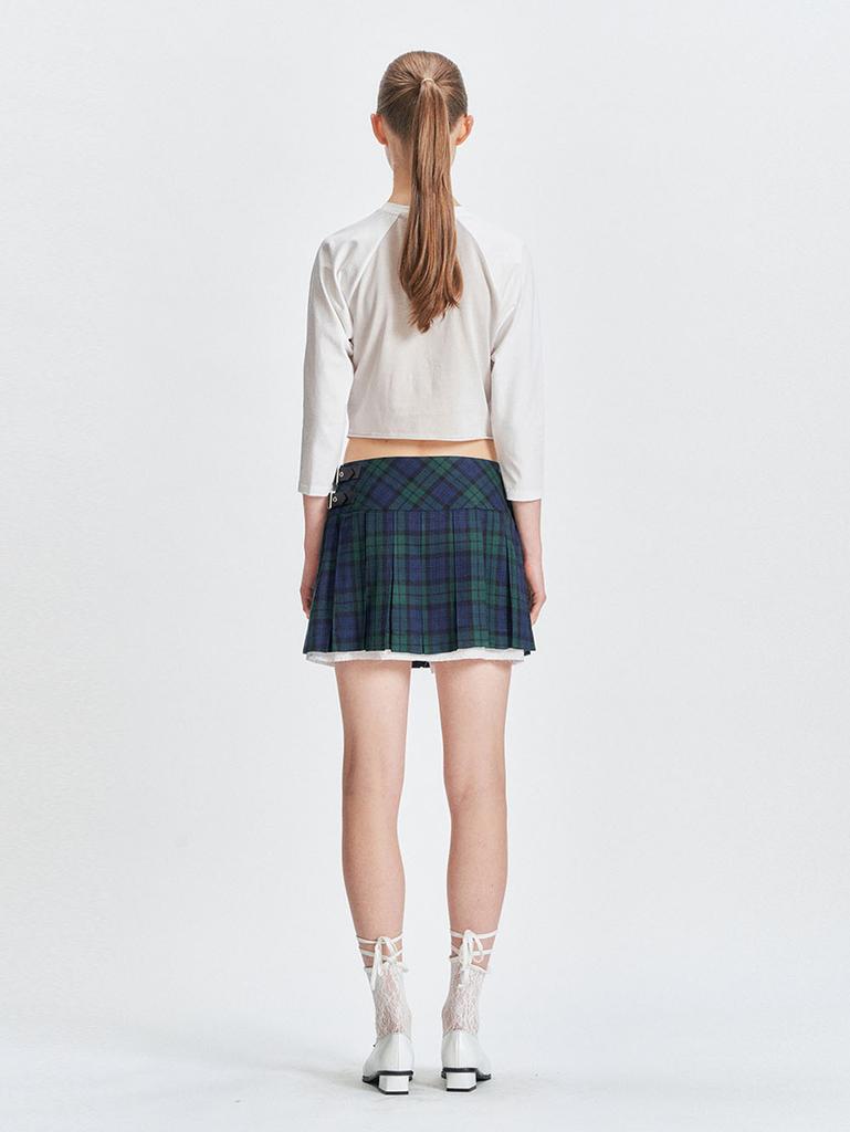 TUOMIO Cropped Raglan Long Sleeves [Grey]