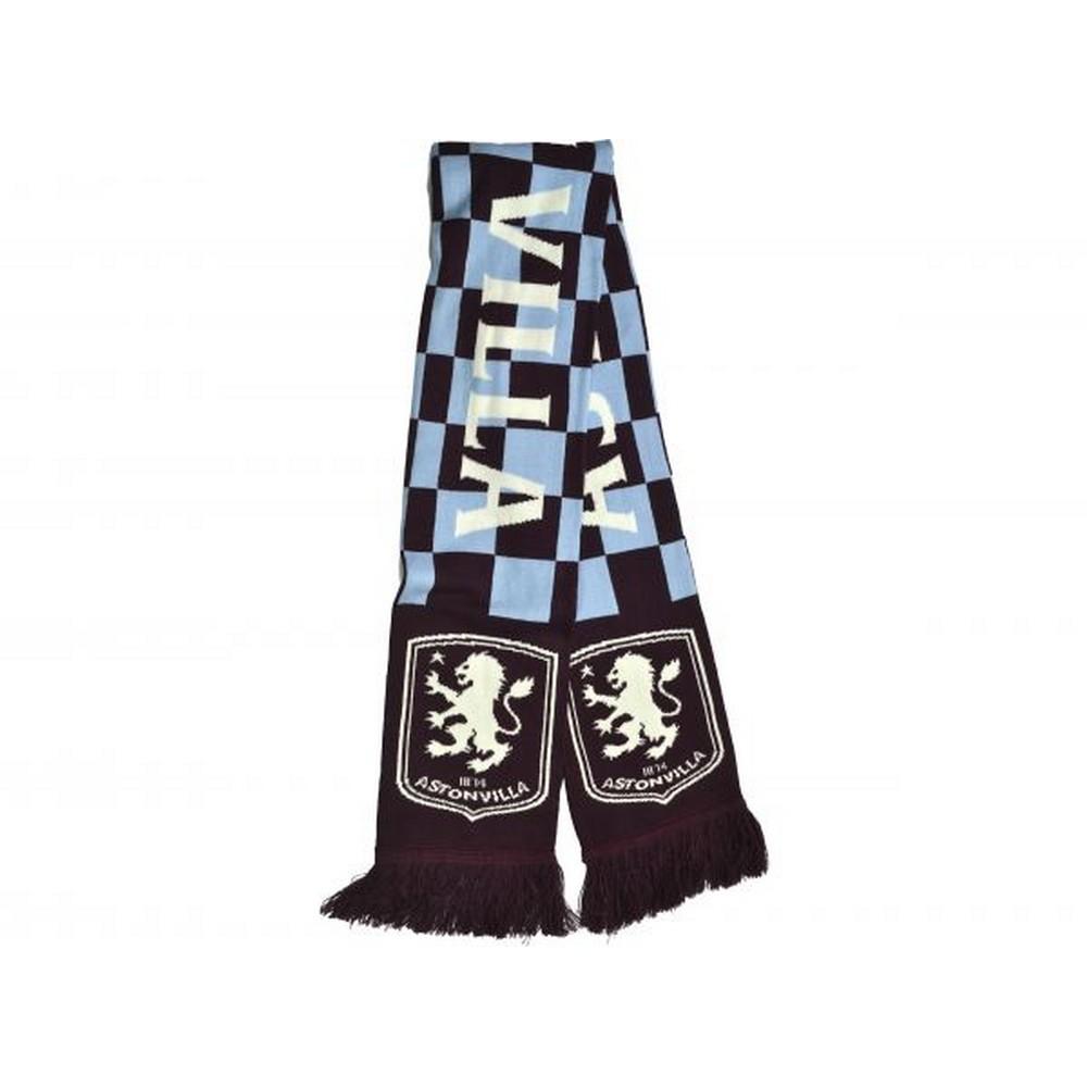 Aston Villa FC Checked Scarf