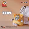 HUGKIS Genuine Tom and Jerry Plush Doll Pendant Anime Cartoon 10CM Cheese Series Keychain Bag Couple Birthday Gifts