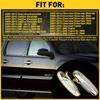 Exterior Chrome Door Handles 2X Front Right Driver Left Side For Chevy Silverado