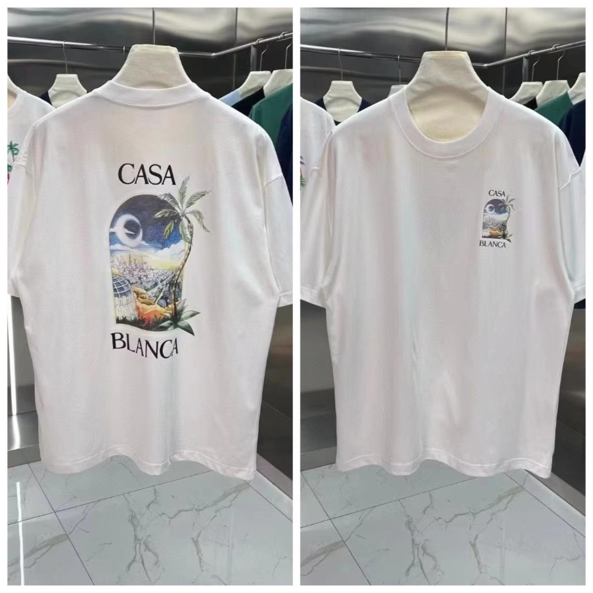 

2025 New Highquality Casual Round Neck Shortsleeved Tshirt Summer New Printing Pattern Loose Unisexs and Womens Styles 4XL