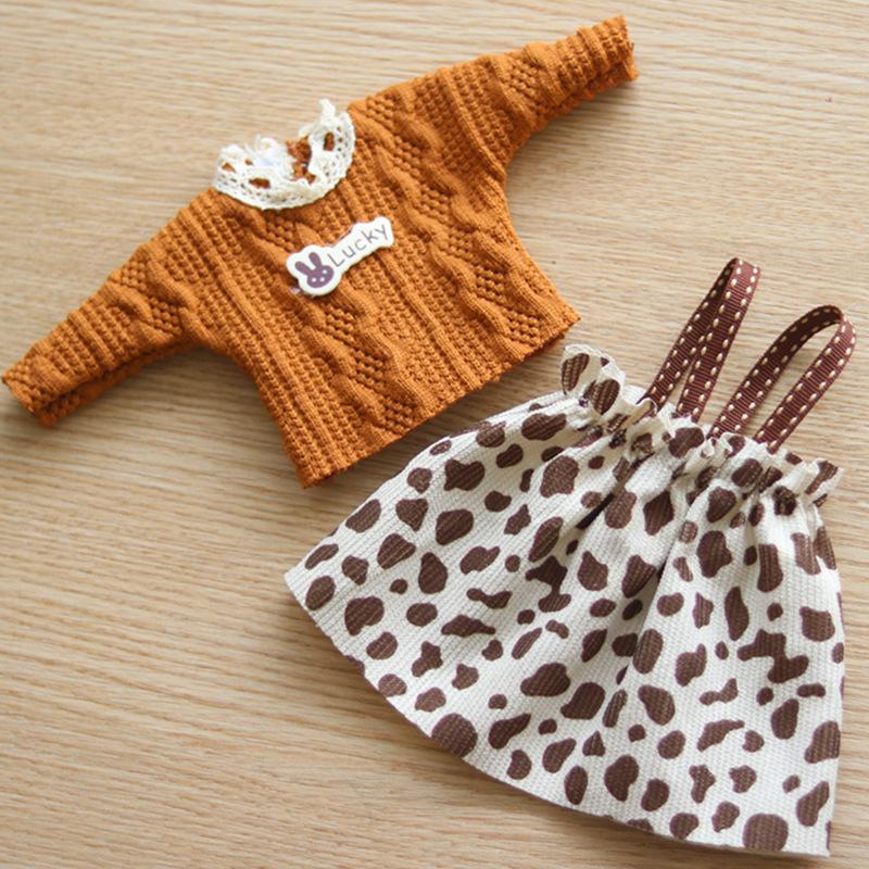 1/6 Bjd Doll's Clothes Acssories for 30cm Baby Doll Dress Up Toys