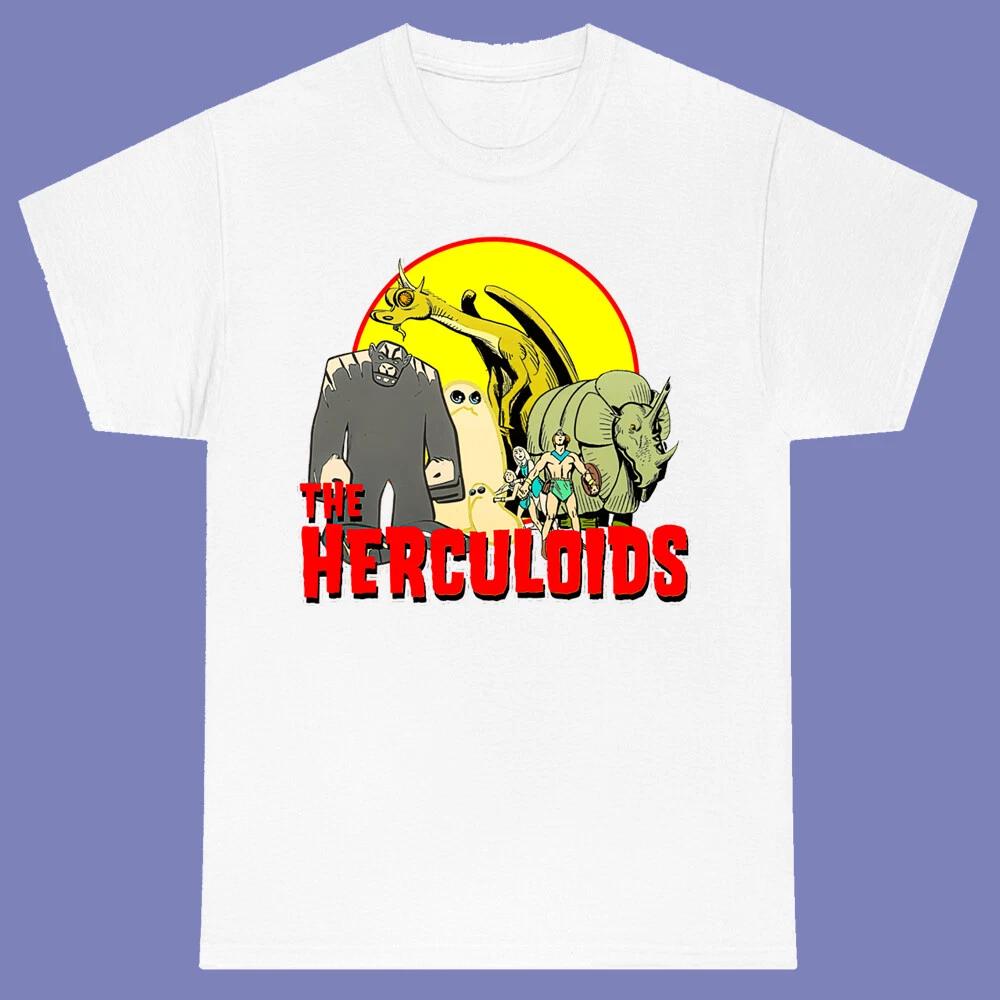 The Herculoid Famous Classic Cartoon Men s White Size S-3XL 3XL