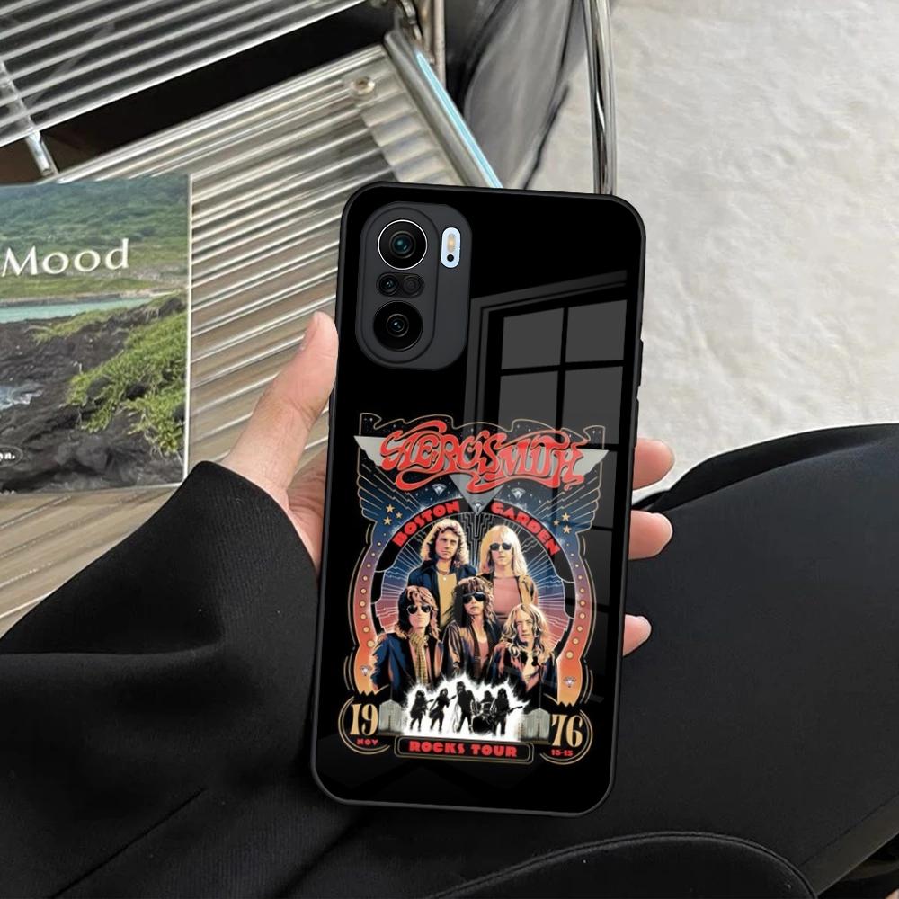 Aerosmith Rock Cool Phone Case for Xiaomi Redmi Note 14 13 12 11 Ultra Pro Lite 5G toughened glass Cover