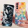 Transparent Cover For Vivo S16e 5G Case V2239A Cute Cat Fashion Butterfly Funny Painted Casing For VivoS16e 5G