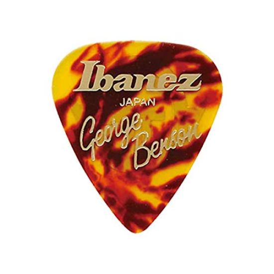 IBANEZ 6 Plettri per Chitarra Tartarugato Marrone Goccia B1100GB