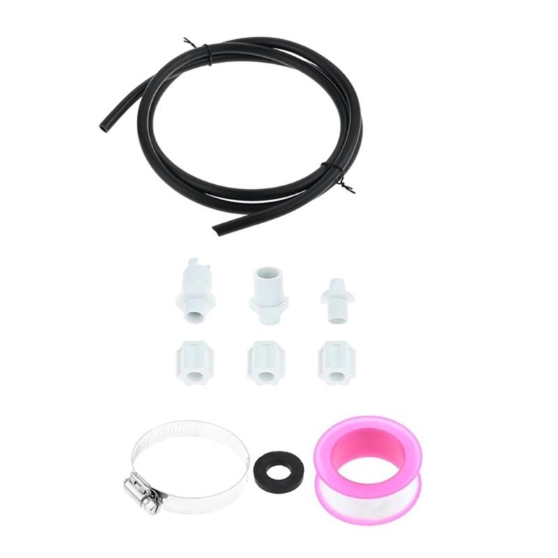Plastic and Metal Pool Connector Set Pool Pipe Adapter Set Leakproof Pool Seals Suitable for CLX220 Swimming Pools