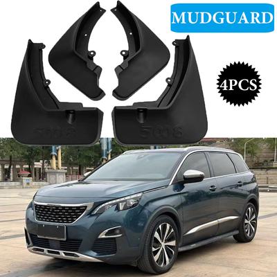 Car Accessories Left Right Car Mudflap For Peugeot  2nd 2 Gen 5008 2017- Fender Mud Guard Flap Splash Flaps