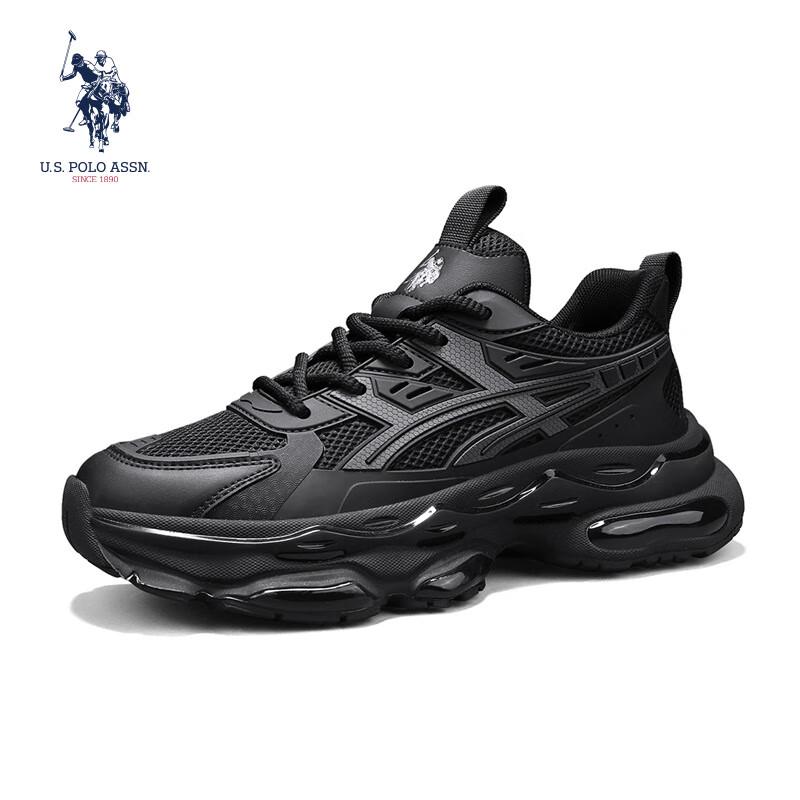 U.S. POLO ASSN. Men s Mesh Casual Sport Shoes 39 чёрный