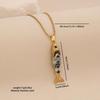 3D Vivid Carp Tropical Fish Pendant Necklace Colorful Stainless Steel Chain