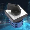 660V 20A 4-Position 2 Pole Rotary Selector  Rotary Cam Changeover Switch