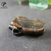 Antique Bronze Sleeping Cattle Statue Tea Pets Desktop Ornaments Solid Copper Bull Figure Home Decoration Pendant Decor