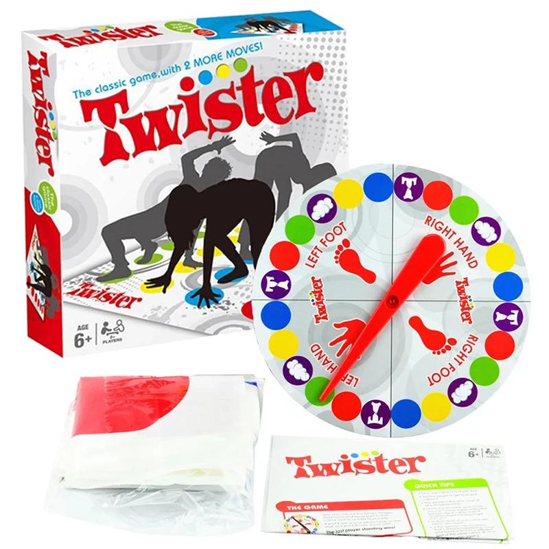 

Children Interactive Board Game Dance Mat Family Party Games Multiplayer Parent-Child Twister Indoor Outdoor Toy Group Sport