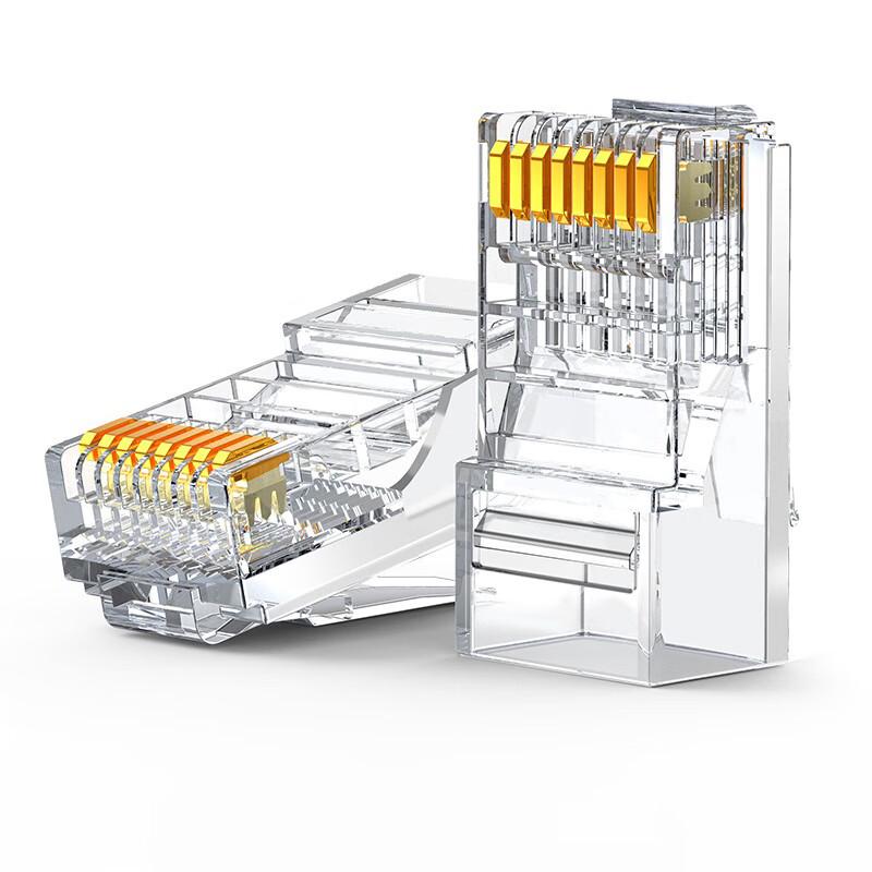Cat5e RJ45 Color Connectors (100-Pack)