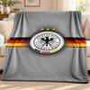 Germany national football team blanket Flannel Blanket Soft Cozy Plush Throw for Sofa Bed Lightweight Home Decoration Outdoor camping