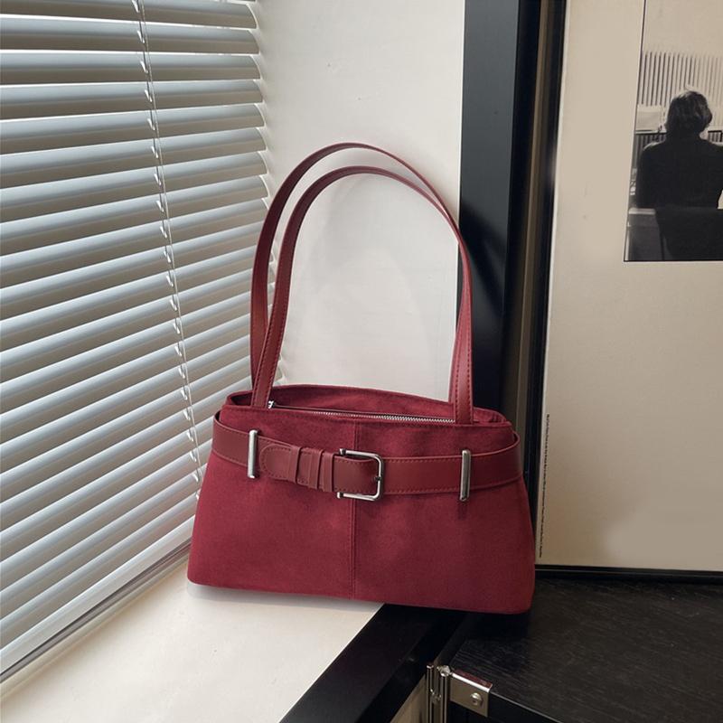 Yogodlns Fashionable Retro Large Capacity Simple Women's Shoulder Underarm Bag for Commuting And Work Casual Style Handbag