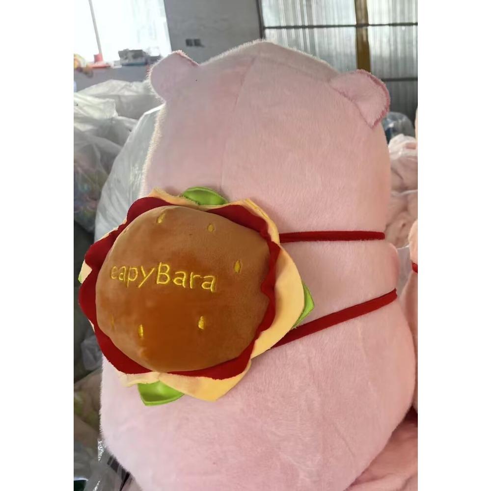 Păpușă Kapibara roz, păpușă ursuleț drăguț cu muci, jucărie de pluș, păpușă de cârpă, cadou de ziua de naștere