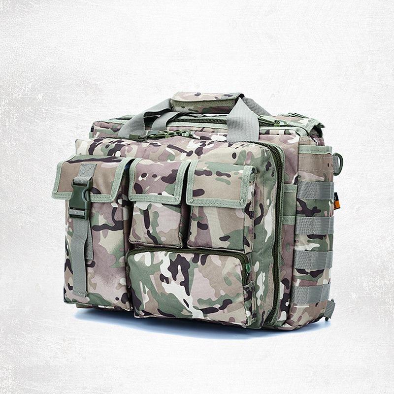 1Pc New Backpack Tactical Nylon Messenger Shoulder Bag Laptop Handbags Briefcase Outdoor Multifunction Climbing Bag