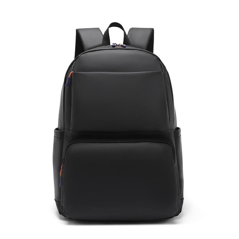 

Деловой рюкзак большой вместимости, простой, для коротких поездок, сумка для компьютера, легкий рюкзак чёрный