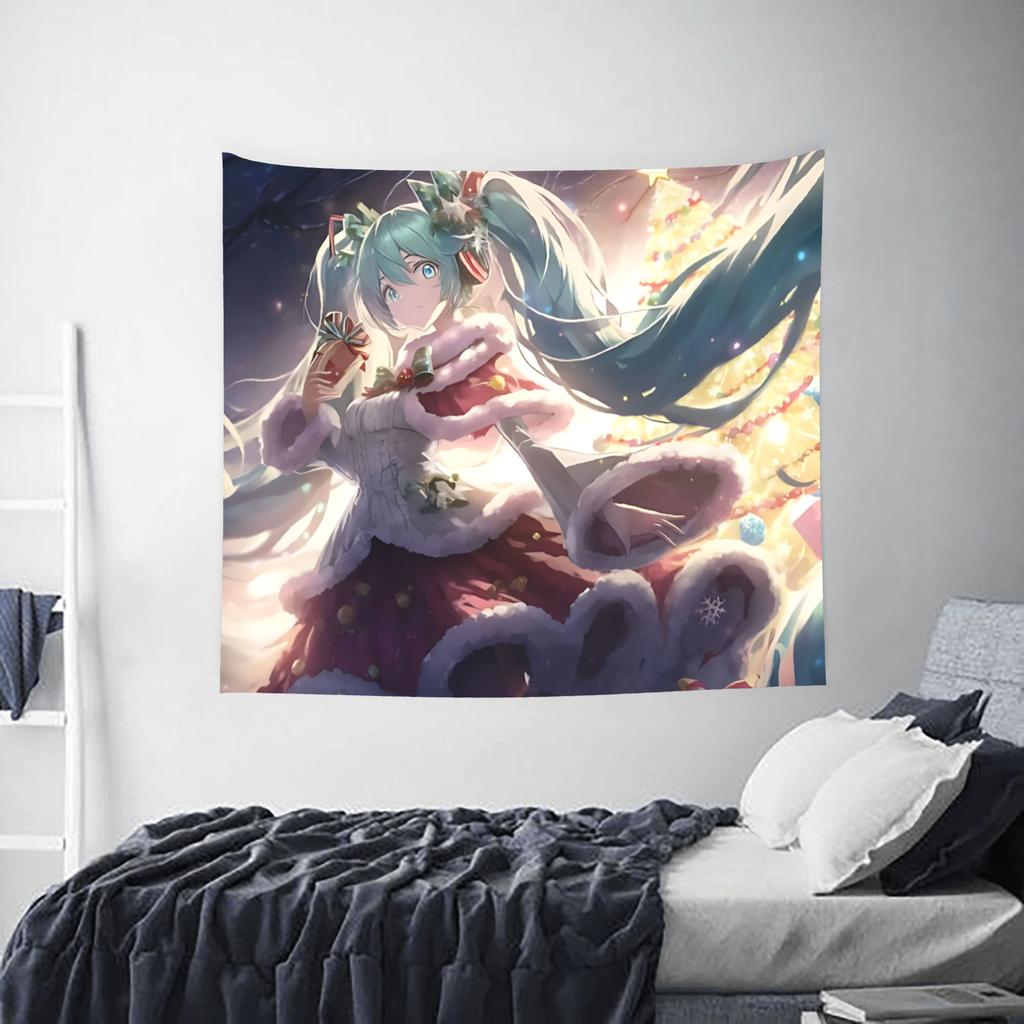 Cutecore Hatsune Miku Tapestry Room decoration Home Decoration Tapestry Decor Accessories Cute Room Decor