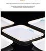 Commercial Rectangular Melamine Serving Tray for Cake, Dessert, Bread, Tea, and Fast Food Display