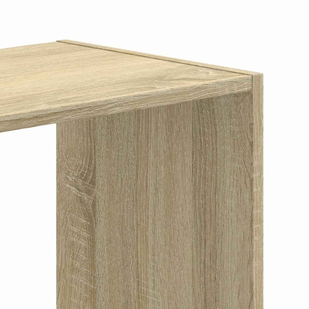 Vidaxl Regał, Dąb Sonoma, 102X32X108 Cm, Materiał Drewnopochodny